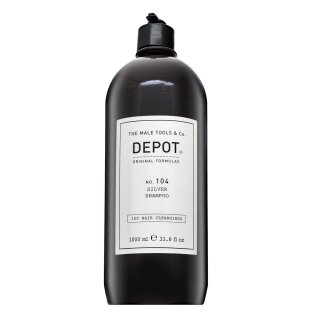 Depot No. 104 Silver Shampoo șampon pentru neutralizarea nuanțelor de galben 1000 ml