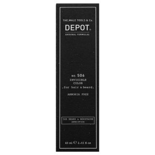 Depot No. 506 Invisible Color culoarea semipermanenta pentru păr și barbă Natural Steel 60 ml