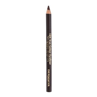 Dermacol 12H True Colour Eyeliner 6 Dark Brown eyeliner khol 2 g