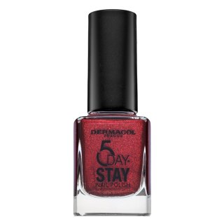 Dermacol 5 Day Stay Nail Polish lac de unghii 23 Drama Queen 11 ml