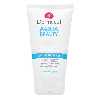 Dermacol Aqua Beauty 3in1 Face Cleansing Gel gel de curățare de față 150 ml