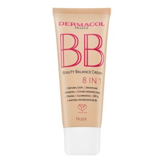 Dermacol BB Beauty Balance Cream 8in1 Cremă BB pentru o piele luminoasă și uniformă Nude 30 ml