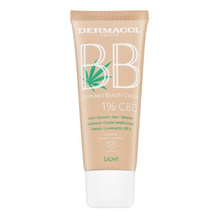 Dermacol BB Cannabis Beauty Cream Cremă BB pentru uniformizarea culorii tenului Light 30 ml