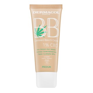 Dermacol BB Cannabis Beauty Cream Cremă BB pentru uniformizarea culorii tenului Medium 30 ml