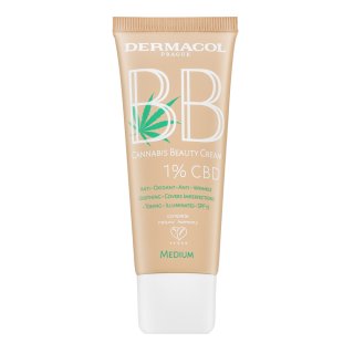 Dermacol bb cannabis beauty medium cremă bb pentru uniformizarea culorii tenului 30 ml