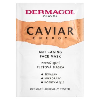 Dermacol Caviar Energy mască hrănitoare Anti-Aging Face Mask 15 ml