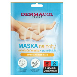 Dermacol Exfoliating mască exfoliantă Feet Mask 2 x 15 ml