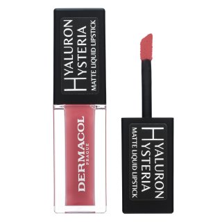 Dermacol Hyaluron Hysteria Matte Liquid Lipstick ruj lichid cu efect matifiant No.04 4,5 ml