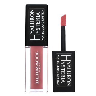 Dermacol Hyaluron Hysteria Matte Liquid Lipstick ruj lichid cu efect matifiant No.05 4,5 ml