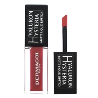 Dermacol Hyaluron Hysteria Matte Liquid Lipstick ruj lichid cu efect matifiant No.08 4,5 ml