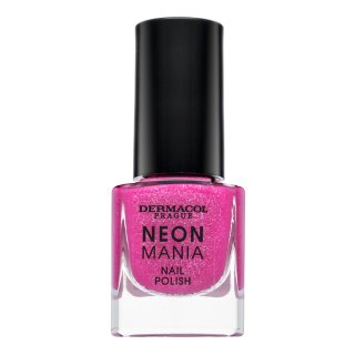 Dermacol Neon Mania Nail Polish lac de unghii 3 Purple Pulse 5 ml