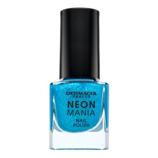 Dermacol Neon Mania Nail Polish lac de unghii 6 Azure Aqua 5 ml