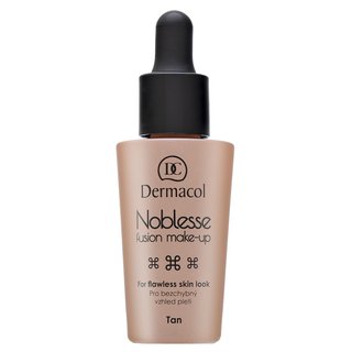 Dermacol Noblesse Fusion Make-Up 04 Tan fond de ten lichid pentru o piele luminoasă și uniformă 25 ml brasty.ro imagine noua
