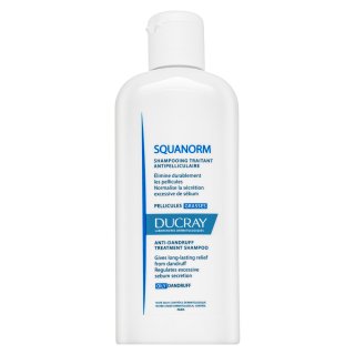 Ducray squanorm anti-dandruff treatment shampoo sampon hranitor anti matreata pentru par normal cu tendinta de ingrasare 200 ml