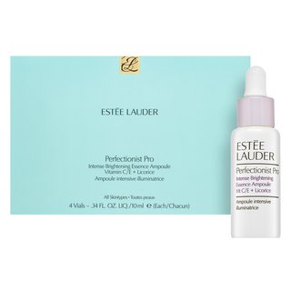 Estee Lauder Perfectionist Pro Intense Brightening Essence Ampoule ser stralucire cu vitamina C pentru regenerarea pielii 4 x 10 ml