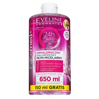 Eveline FaceMed+ Cleansing Micellar Water apă micelară pentru toate tipurile de piele 650 ml