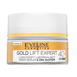 Eveline Gold Lift Expert Luxurious Firming Cream Serum 40+ cremă cu efect de lifting și întărire anti riduri 50 ml