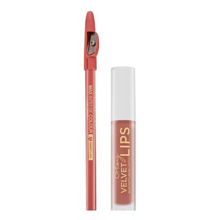 Eveline OH! My Velvet Lips Matt Lip Kit set îngrijire buze pentru efect mat 11 Cookie Milkshake 4,5 ml