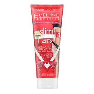 Eveline Slim Extreme 3D Concentrated Fat Burning Thermo-Activator ser de modelare pe abdomen, coapse și fese 250 ml