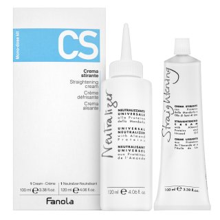 Fanola CS Straightening Cream crema pentru indreptarea parului 120 ml + 100 ml