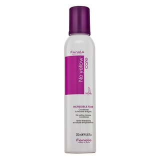 Fanola No Yellow Care Incredible Foam pentru par blond 250 ml