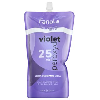 Fanola No Yellow Color Violet Peroxyde emulsie activatoare pentru neutralizarea nuanțelor de galben 7% 25 Vol. 1000 ml
