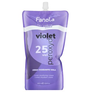 Fanola No Yellow Color Violet Peroxyde emulsie activatoare pentru neutralizarea nuanțelor de galben 7% 25 Vol. 1000 ml