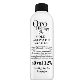 Fanola oro therapy 24k gold activator oro puro 12% 40 vol. 150 ml
