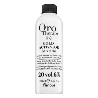 Fanola oro therapy 24k gold activator oro puro 6% 20 vol. 150 ml