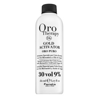 Fanola oro therapy 24k gold activator oro puro 9% 30 vol. 150 ml