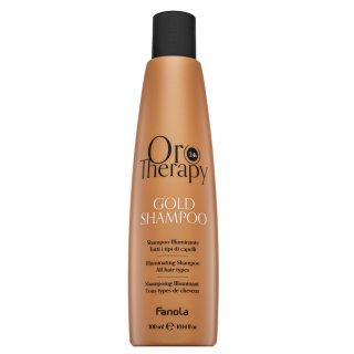 Fanola Oro Therapy 24k Gold Shampoo sampon pentru finete si stralucire a parului 300 ml image8