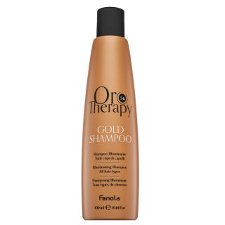 Fanola Oro Therapy 24k Gold Shampoo șampon pentru finețe și strălucire a părului 300 ml