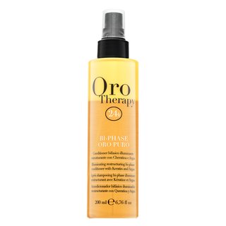 Fanola Oro Therapy Bi-Phase Conditioner balsam fără clatire pentru păr uscat si deteriorat 200 ml