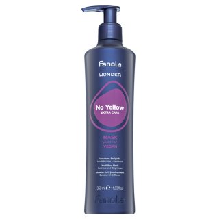 Fanola Wonder No Yellow Extra Care Mask mască de neutralizare împotriva ingălbenirii nuanțelor 350 ml