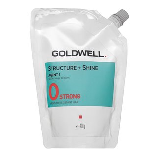 Goldwell Structure + Shine Agent 1 Softening Cream crema regeneratoare pentru netezirea si stralucirea parului 400 g