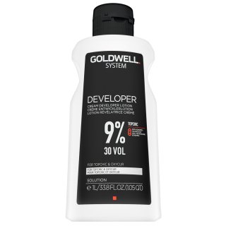 Goldwell System Cream Developer Lotion 9% 30 Vol. emulsie activatoare pentru toate tipurile de păr 1000 ml