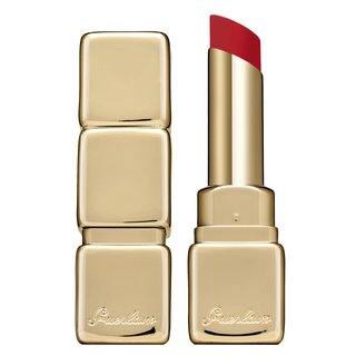 Guerlain kisskiss shine bloom lip colour 709 petal red ruj cu efect matifiant 3,2 g