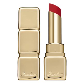 Guerlain KissKiss Shine Bloom Lip Colour ruj cu efect matifiant 709 Petal Red 3,2 g