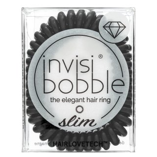 Invisibobble slim true black 3 pcs inel de păr