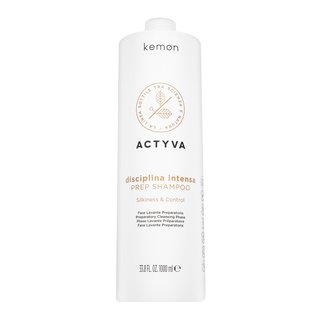 Kemon actyva disciplina intensa prep shampoo șampon pentru curățare profundă pentru păr aspru si indisciplinat 1000 ml
