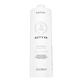 Kemon actyva purezza shampoo șampon pentru curățare profundă anti matreata pentru par normal cu tendinta de ingrasare 1000 ml