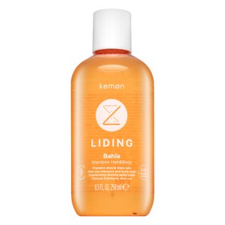 Kemon liding bahia shampoo hair & body șampon și gel de duș 2 în 1 după bronzare 250 ml