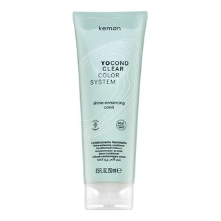 Kemon Yo Cond Color System Shine-Enhancing Cond balsam hrănitor pentru păr vopsit Clear 250 ml