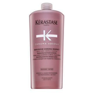 Kérastase chroma absolu bain riche chroma respect sampon hranitor pentru păr aspru si colorat 1000 ml