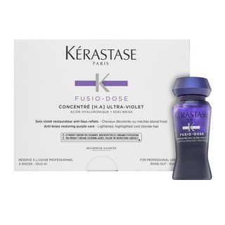 Kérastase fusio-dose concentré [h.a] ultra-violet tratament pentru păr pentru păr blond 10 x 12 ml