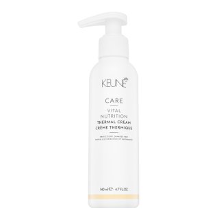 Keune care vital nutrition thermal cream cremă pentru styling pentru modelarea termică a părului 140 ml