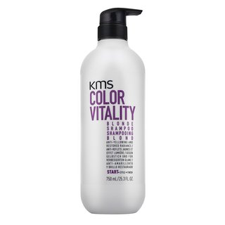 KMS Color Vitality Blonde Shampoo șampon pentru neutralizarea nuanțelor de galben 750 ml brasty.ro imagine noua