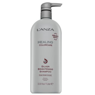 L’ANZA Healing ColorCare Silver Brightening Shampoo șampon protector pentru păr blond platinat si grizonat 1000 ml