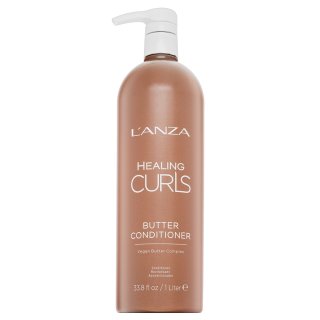 L’anza healing curls butter conditioner balsam pentru întărire pentru păr ondulat si cret 1000 ml
