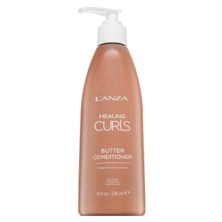 L’anza healing curls butter conditioner balsam pentru întărire pentru păr ondulat si cret 236 ml
